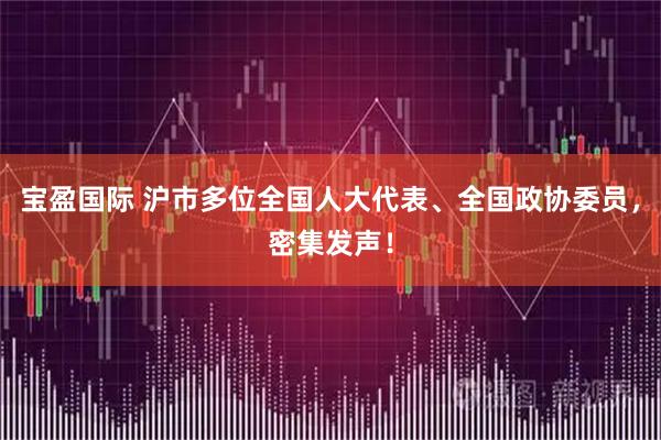 宝盈国际 沪市多位全国人大代表、全国政协委员，密集发声！
